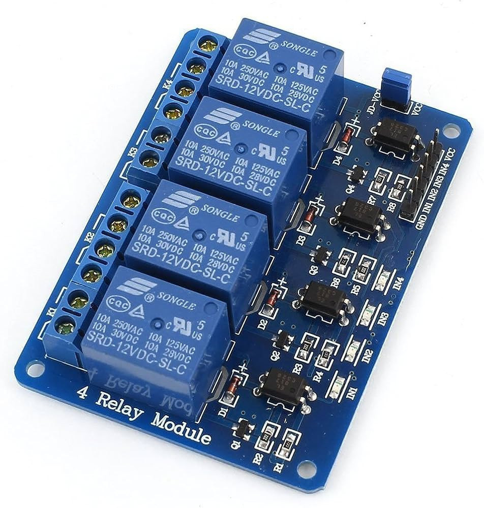4 CHANNEL 12V RELAY BOARD